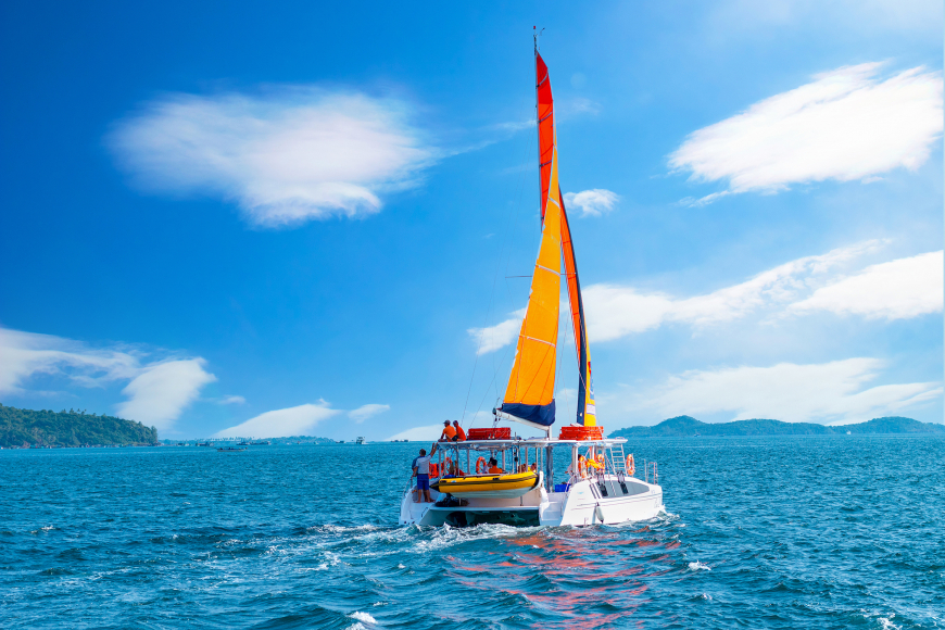 sailing at phu quoc