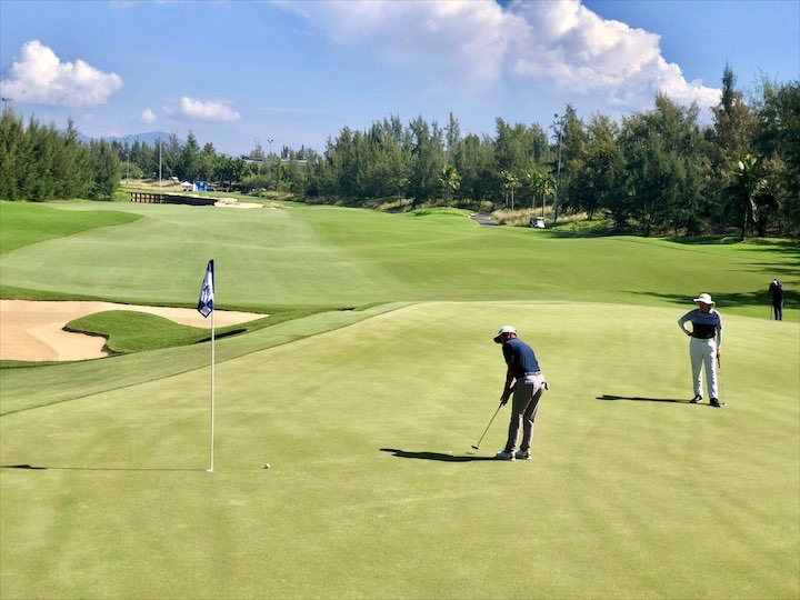 golf course in vietnam