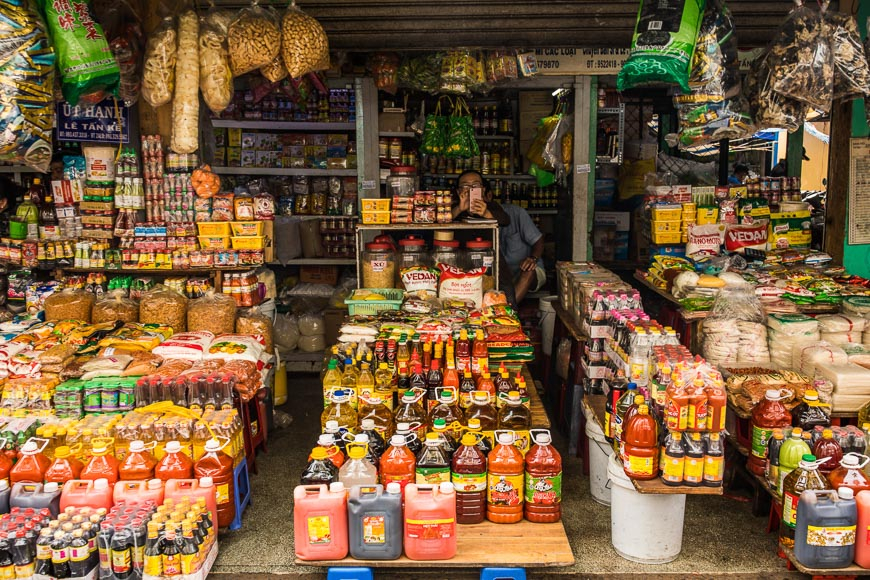 Binh Tay market stall Cho Lon