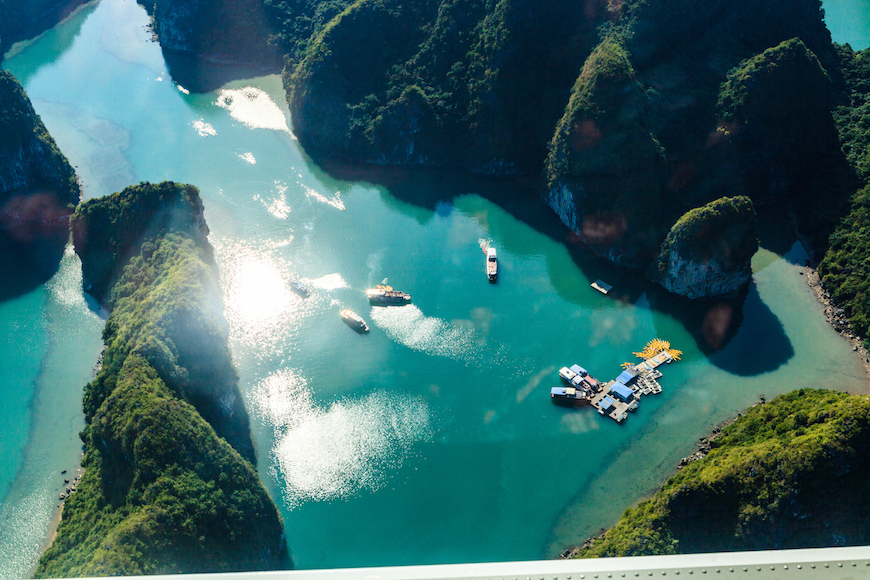 halong bay seaplane