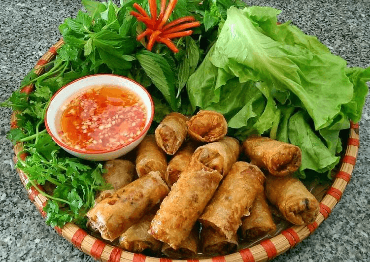 Fish spring roll