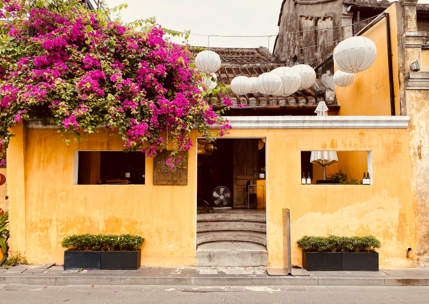 Hoi An’s yellow walls