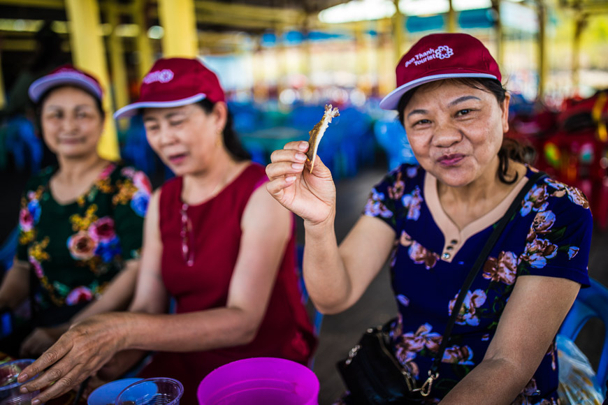 Vietnamese street food safe