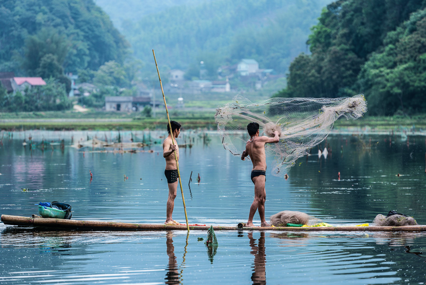 cao bang lake system