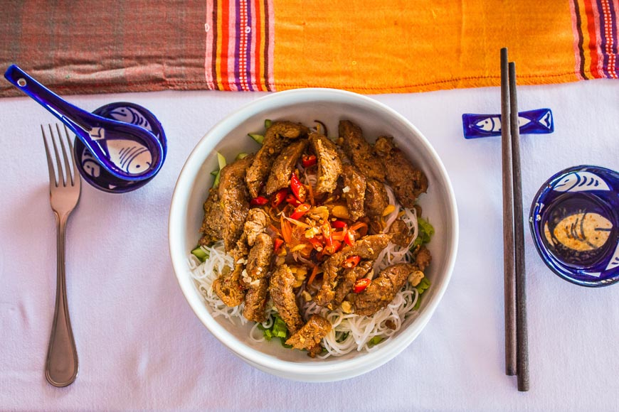 Vietnamese noodle dishes